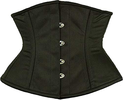 Orchard Corset CS-411 Black Cotton Corset - Size 32