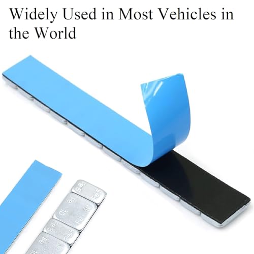 Auswuchtgewichte,（10+5）x4 Klebegewichte,Beschichtet Kleberiegel,Auswuchtgewichte Klebegewichte,Reifenwuchtmaschine Wuchtgewichte,Klebegewichte für Alufelgen,60g Wuchtgewichte mit Abrisskante,6 Artikel