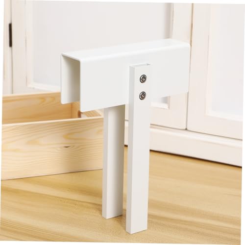 Angoily Cerradura portátil tipo cerrojo para puertas dobles plegables de clóset, fácil instalación, segura para niños y niñas miniatura 6