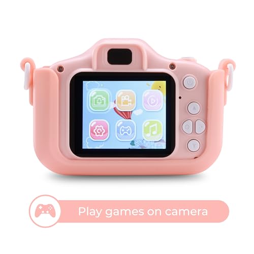 VIVITAR Kids Tech - Kids Camera 2" Screen for Joyful Moments - Snap 12MP Pics, Record 1080p HD Videos, Build in Games, Durable Drop-Proof Case, USB Rechargeable for Non-Stop Fun by Vivitar - Image 5
