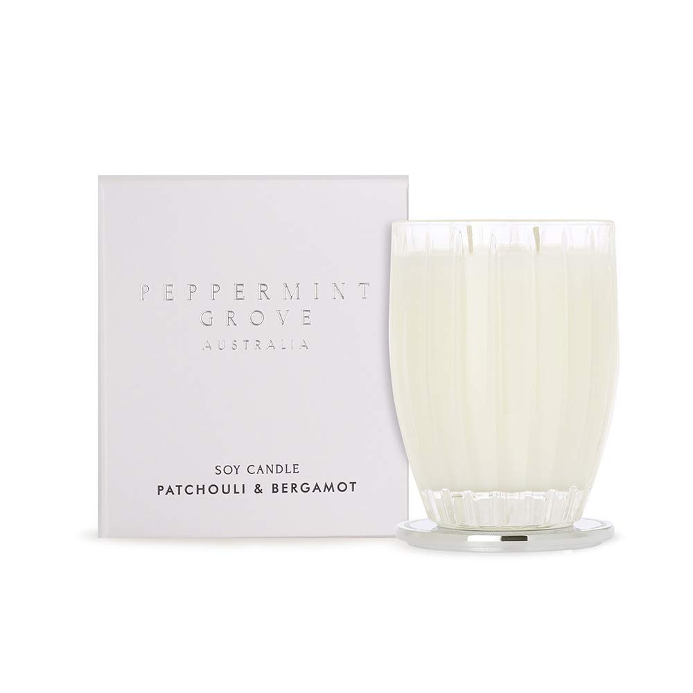Peppermint Grove Patchouli and Bergamot Soy Candle 350 g
