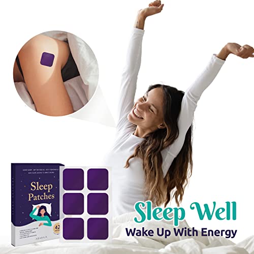 Ashania Sleep Patches, Sleep Patches For Adults, Premium Ingredients Upgraded 42 Patches Set, Easy To Apply And Comfortable #TOP6