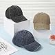 Utensilsto 3 Stück Baseballkappe für Herren und Damen, Verstellbar Baumwolle Baseball Cap Vintage Unisex Basecap Sonnenhut Sportkappe für Outdoor Sport Leisure Reisen, Schwarz, Khaki, Marineblau