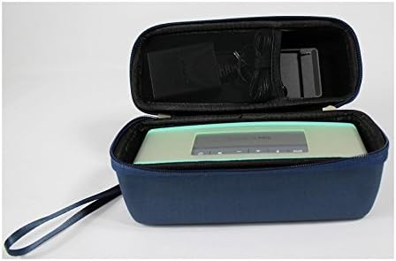 Caseling Hard Case Travel Bag for Bose Soundlink Mini Bluetooth Portable Wireless Speaker and Wall Charger and Charging Cradle. Fits with Bose Silicone Soft Cover.