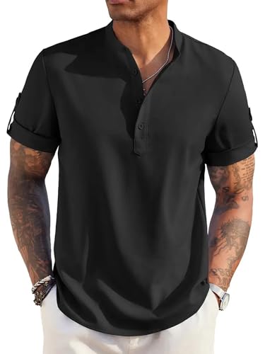 Image of Lymio Men Shirt || Kurta Style Shirt|| Half Sleeve || Solid Kurta Style (Available Also Packs) (Short-Kurta)