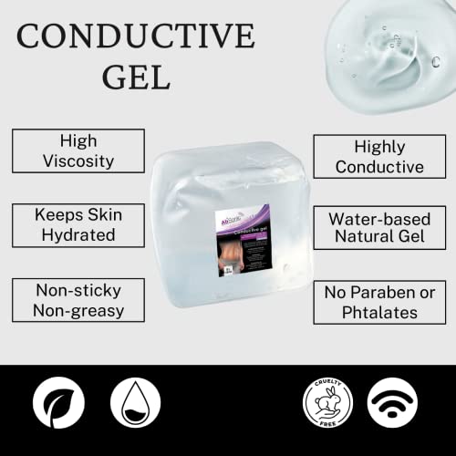 Absonic-Conductive-Gel-for-Cavitation-Machine-Ultrasound-Gel-for-Baby-Doppler-Clear-Ultrasonic-Gel-for-Body-Sculpting-Microcurrent-Water-Based-5-L-Pack