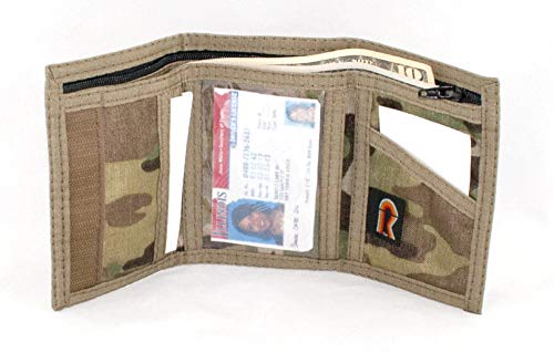 RFID Camouflage Trifold ID Wallet (Multi-Cam)2