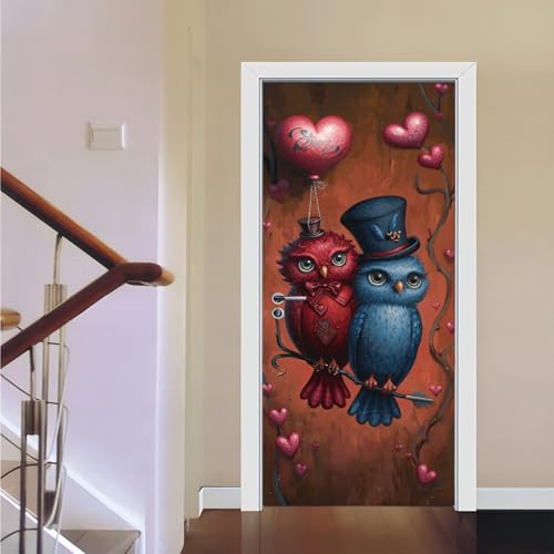 Vinilos Para Puertas 88X200Cm Moda Polka Dots Vinilo Puerta 3D Pegatinas Para La Renovación De La Puerta Arte Mural Etiqueta Carteles Pegatinas De Pared Diy Decoraciones