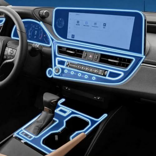 TPU transparente de alta gama para proteger la pantalla central de Lexus ES 2023 2024