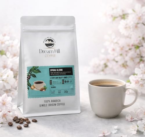 Image of Dream HIll Coffee Spring Bloom - Medium-Dark Roast | Single Origin, Made With 100% Specialty Grade Arabica Freshly Roasted and Grounded Koraput Coffee Bag | 250g (pack of 1), French Press