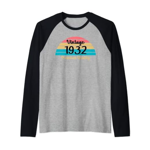 90 cumpleaños de 1932 Camiseta Manga Raglan