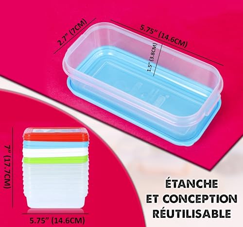 Boîtes pour petites collations de bébé, idéales pour les sorties et les parcs