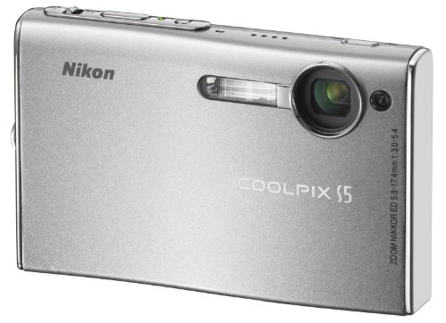 Preisvergleich Produktbild Nikon Coolpix S5 Digitalkamera (6 Megapixel)