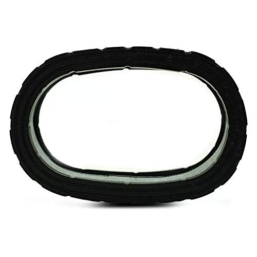 Filtro De Ar Esportivo Para Base Esportiva Modelo Oval Com Tecido Laranja