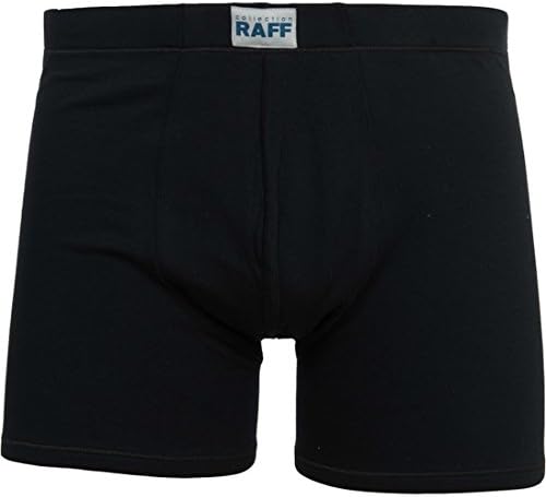SKIN COTTON BOXER / LICRA CLASSIC BLACK CLOSED Raff