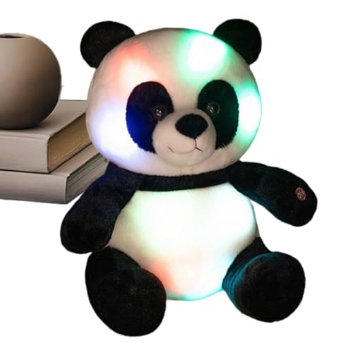 Peluche lumineuse panda doudou animal pour nuit calme enfant