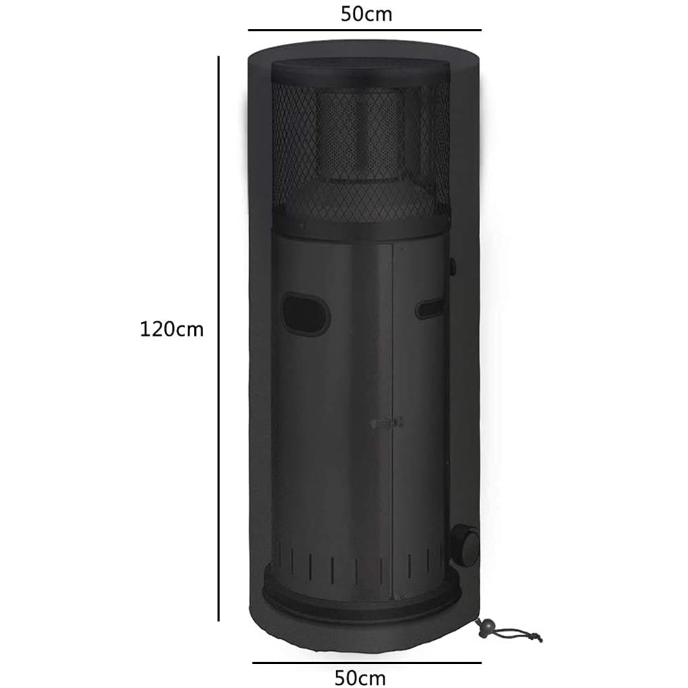 Copertura Riscaldatore Esterno GLJ - In Tessuto Oxford 210D Impermeabile | Con Cerniera E Cinghia - Foto 4