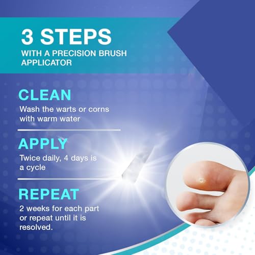 Image of TEKEY Fast-Acting Wart Remover Freeze Off : Salicylic Acid Wart Remover for Men Women - Wart Removal for Plantar Wart, Genital Wart, H Warts, Common Wart, Flat Wart, Corn, Callus -G-T03