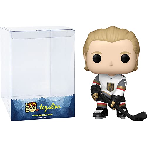W I L L I A M Karlsson: P O P ! Hockey Vinyl Figurine Bundle With 1 Compatible 'Toysdiva' Graphic Protector (087-64019 - B)