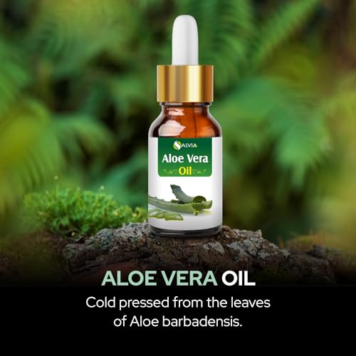 Image of Salvia Aloevera Oil With Dropper 100% Natural Pure Undiluted Uncut Essential Oil 50Ml