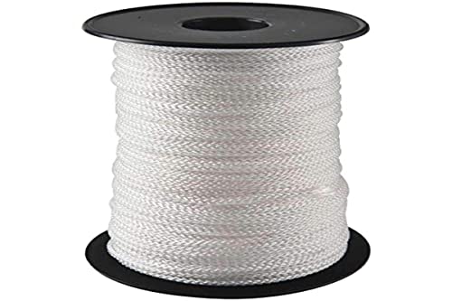 CORDERIES TOURNONAISES 04745 - Tresse en Polypropylène - 100 m/Ø 2 mm - Résistance 50 Kg - Blanc Cover
