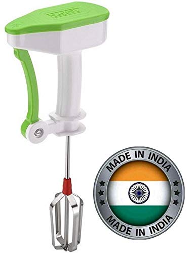 Prisha Power-Free Hand Mixer Blender and Beater with High Speed Operation (Multicolor)
