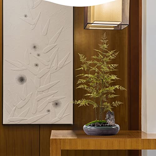Plante intérieure en pot en céramique simulation bonsaï de salon - 5