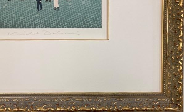 特価 ≪ ミッシェル ドラクロワ ≫ オリジナル リトグラフ石版画 1987