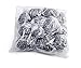 New Star Foodservice 54460 Extra Large (50 Grams) Stainless Steel Sponges Scrubbers, Set of 12