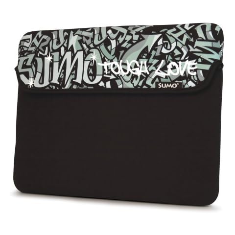 Mobile Edge Sumo Graffiti Sleeve 10 "Netbook 10" Bag - Laptop Bag (Black, Bag, Black 25.4 cm (10, Black), Black) Cover