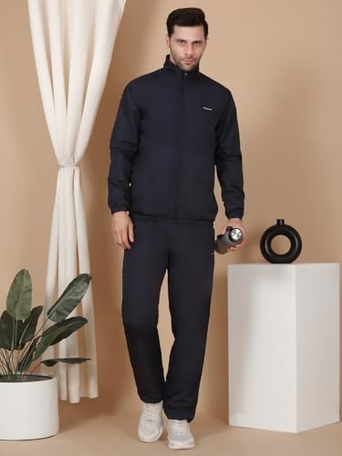 Image of Sweet Dreams Men Solid Front Open Track Suit