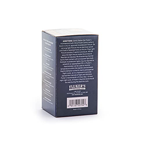 Fluker's Black Nightlight Bulbs For Reptiles 75 Watt #TOP4