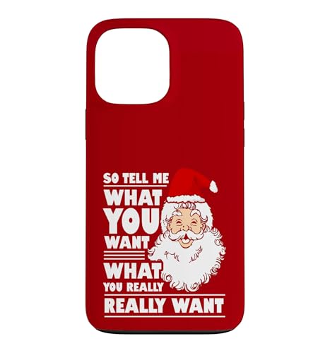 Santa Claus Tell Me What You Want �ʔ����N���X�}�X �X�}�z�P�[�X iPhone 13 Pro Max �p