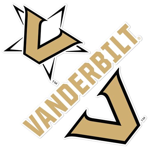 Desert Cactus Vanderbilt University Sticker Commodores VU Vinyl Decals Laptop Water Bottle Car Scrapbook T5 (Type 5-1)