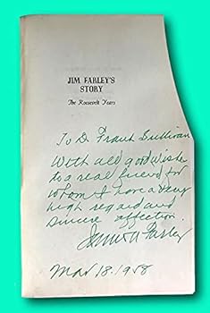 Hardcover Rare INSCRIBED First James A. Farley Jim Farley s Story Whittlesey House 1948 [Hardcover] James A. Farley Book