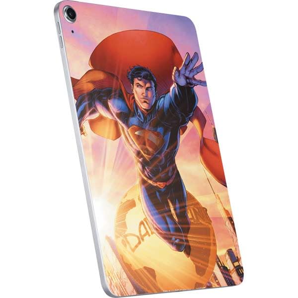 Skinit Decal Tablet Skin Compatible with iPad 11th Gen (2025) - Officially Licensed DC Comics Superman Unchained #1 75th Anniversary Cover Art by Jim Lee Design