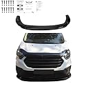 Frontlippe Frontspoiler kompatibel mit FORD Transit Custom MK1 Facelift 2018+ 2 Tlg. mit ABE TÜV Schwarz Glänzend Frontlippe Frontspoiler kompatibel mit FORD Transit Custom MK1 Facelift 2018+ 2 Tlg. mit ABE TÜV Schwarz Glänzend