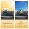 Solar Car Air Freshener - Solar Rotating Car Air Freshener Helicopter | Luxury Alloy Car Fragrance Diffuser Aromatherapy Ornaments for Car Dashboard #3