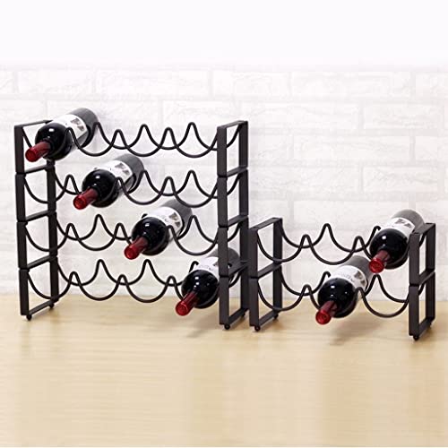 Soporte para botellas de vino de hierro forjado GRFIT miniatura 2