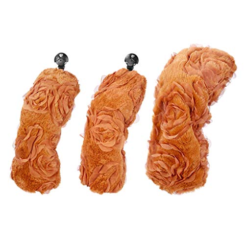 YIJU Tampa Da Cabeça Do Clube de Golfe 460cc Tampa Da Cabeça Do Motorista No.1 3 5 Woods Cover com N