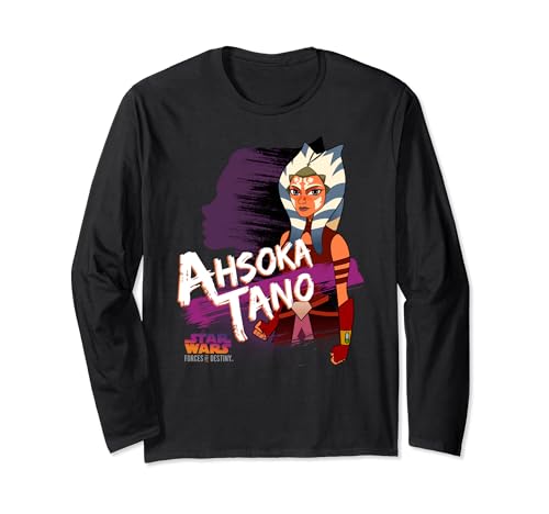 T-shirt Star Wars Forces of Destiny Ahsoka à manches longues pour fan de la saga