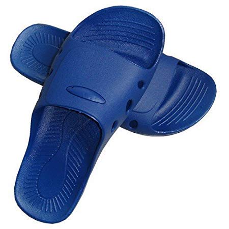 Aadvay Enterprises ESD/Anti-Static Blue Unisex Slippers/Footwear - Comfortable and Durable for Hospital, Medical, and Home Use Smooth (Medium/40)