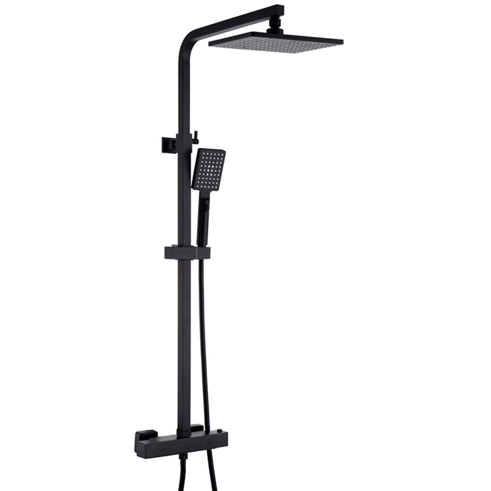 Système de douche thermostatique pour une salle de bain familiale sécurisée et relaxante