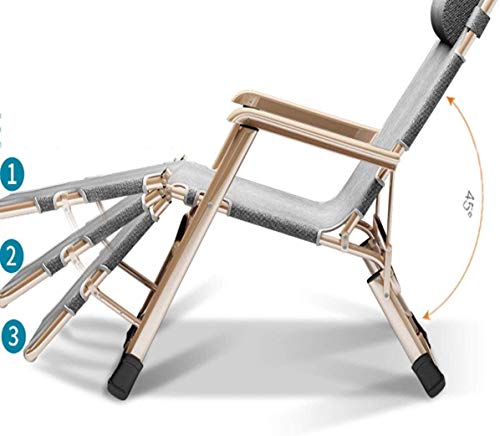 Sillón reclinable de gravedad cero acolchado para evitar dolores espalda 5