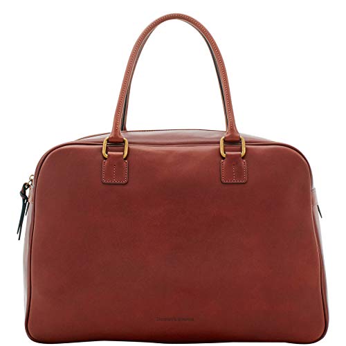 Dooney & Bourke Bag, Florentine Bowler Duffle Luggage - Brown
