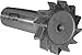 F&D Tool Company 35345 Type Woodruff Keyseat Cutter, Staggered Tooth, Cobalt, 1009 American Standard, 1 1/8" Diameter, 5/16" Width of Face, 2 5/16" Overall Length