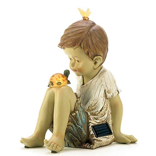 Summerfield Terrace 13913 Making Friends Solar Sculpture, Multicolor #TOP15