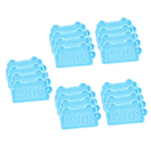 20 Piezas Molde De Epoxi 2023 Llavero Moldes De Bricolaje Moldes Numéricos Moldes De Fundición De Epoxi De Graduación Clase De 2023 Moldes De Epoxi Molde Numero Gel De Sílice Blue SEWACC