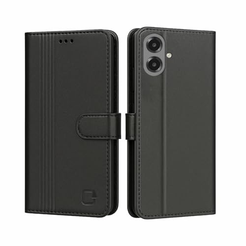Image of AIBEX Shock Proof Flip Compatible for Samsung A07 4G / Samsung M07 4G / Samsung F07 4G Flip Cover Leather Finish | Inside TPU with Card Pockets | Wallet Stand | Complete Protection Flip Case