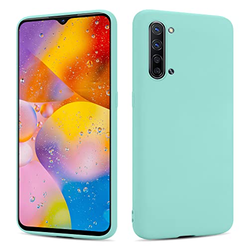 SHAANS Case For Oppo Find X2 Lite TPU Silicone Rubber Phone Case Soft Matt Finish (Mint Green)